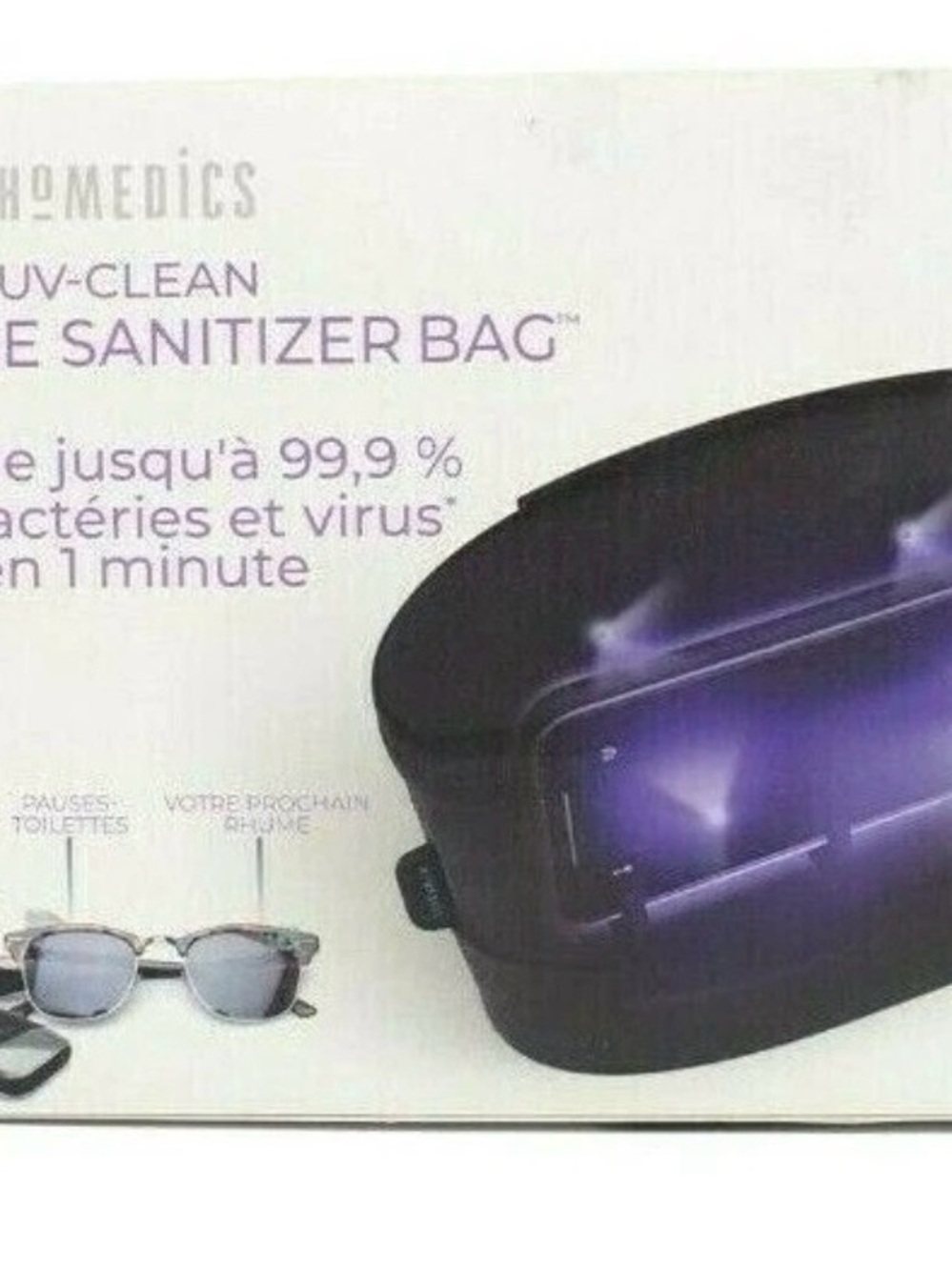 Homedics UVClean Portable Sanitiser Bag